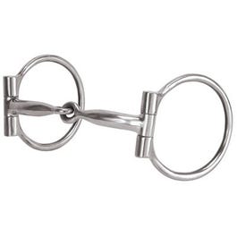 Horse Bit, Offset Dee, Stainless Steel, 5-In. Curved Mouth & 3-In. Dees on Sale