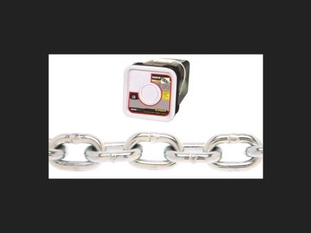 Baron 3 8  Zinc Plated Proof Coil Chain - 45  Supply