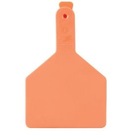 Cow Tag, Orange, 3 x 4.5-In., 25-Pk. Fashion