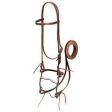 Horse Bridle, Burgundy Latigo Leather, 4-3 8-In. Curb Bit, 5-Ft. Reins, 5 8-In. For Cheap