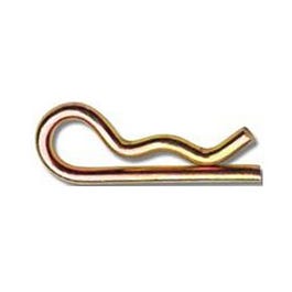 Hitch Pin Clip, Yellow Wire, 0.125 x 1-15 16-In., 10-Pk. Hot on Sale