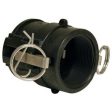 Cam & Groove Coupling, Polypropylene, Part D, 2-In. Hot on Sale