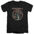 HELL FEST : CEREBALL S\S ADULT V NECK T-SHIRT 30\1 Black SM Online