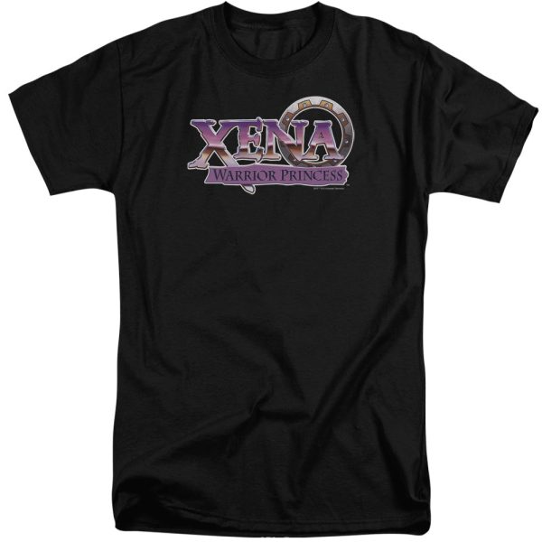 XENA : LOGO S\S ADULT TALL T-SHIRT BLACK XL on Sale