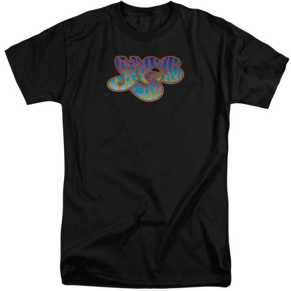 YES : LOGO S\S ADULT TALL T-SHIRT BLACK 2X Discount