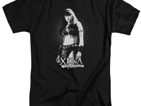 XENA : DON T MESS WITH ME S\S ADULT TALL T-SHIRT BLACK XL Online Hot Sale