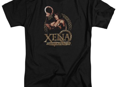 XENA : ROYALTY S\S ADULT TALL T-SHIRT BLACK 2X on Sale