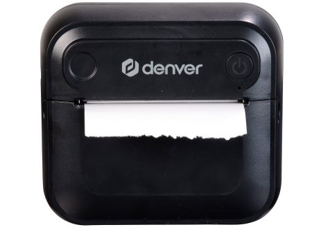 Denver MBP-32B Thermal Mini Printer with Bluetooth, Black Supply