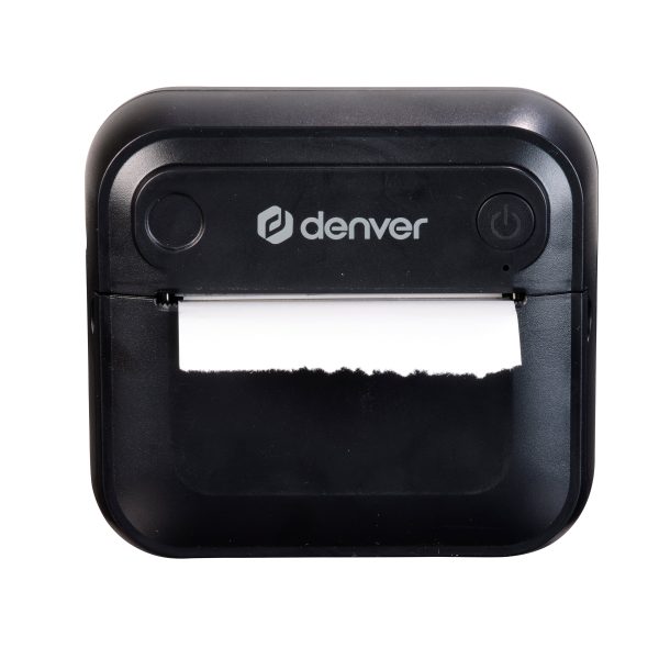 Denver MBP-32B Thermal Mini Printer with Bluetooth, Black Supply