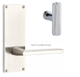 Emtek 8011ACEKN Dummy Pair , Sideplate Locksets Modern Non-Keyed 7 , The Ace Knurled Knob Sale